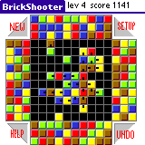 Screenshot of BrickShooter for Palm 2.0